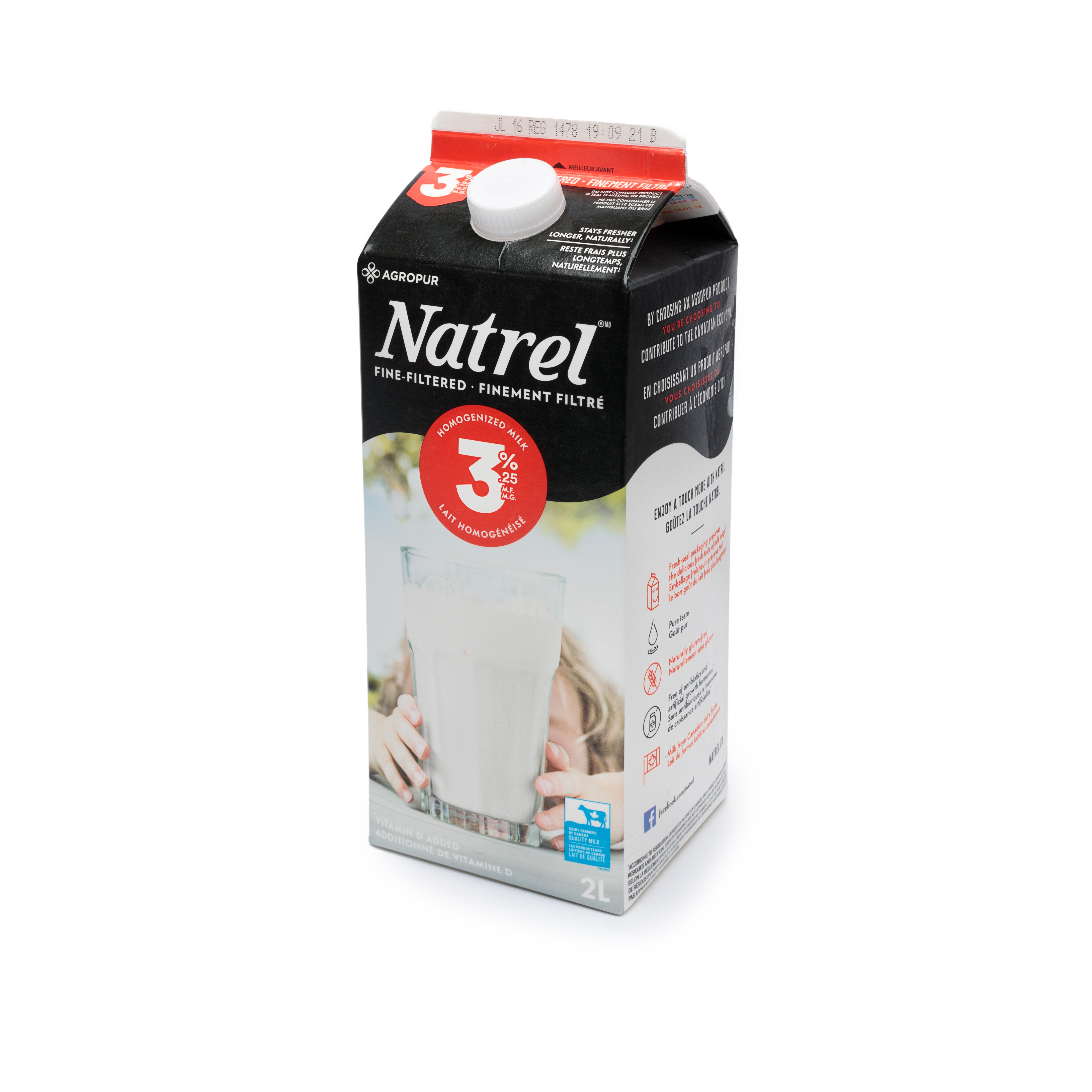 Natrel Fine-filtered 3.25% Homogenized Milk