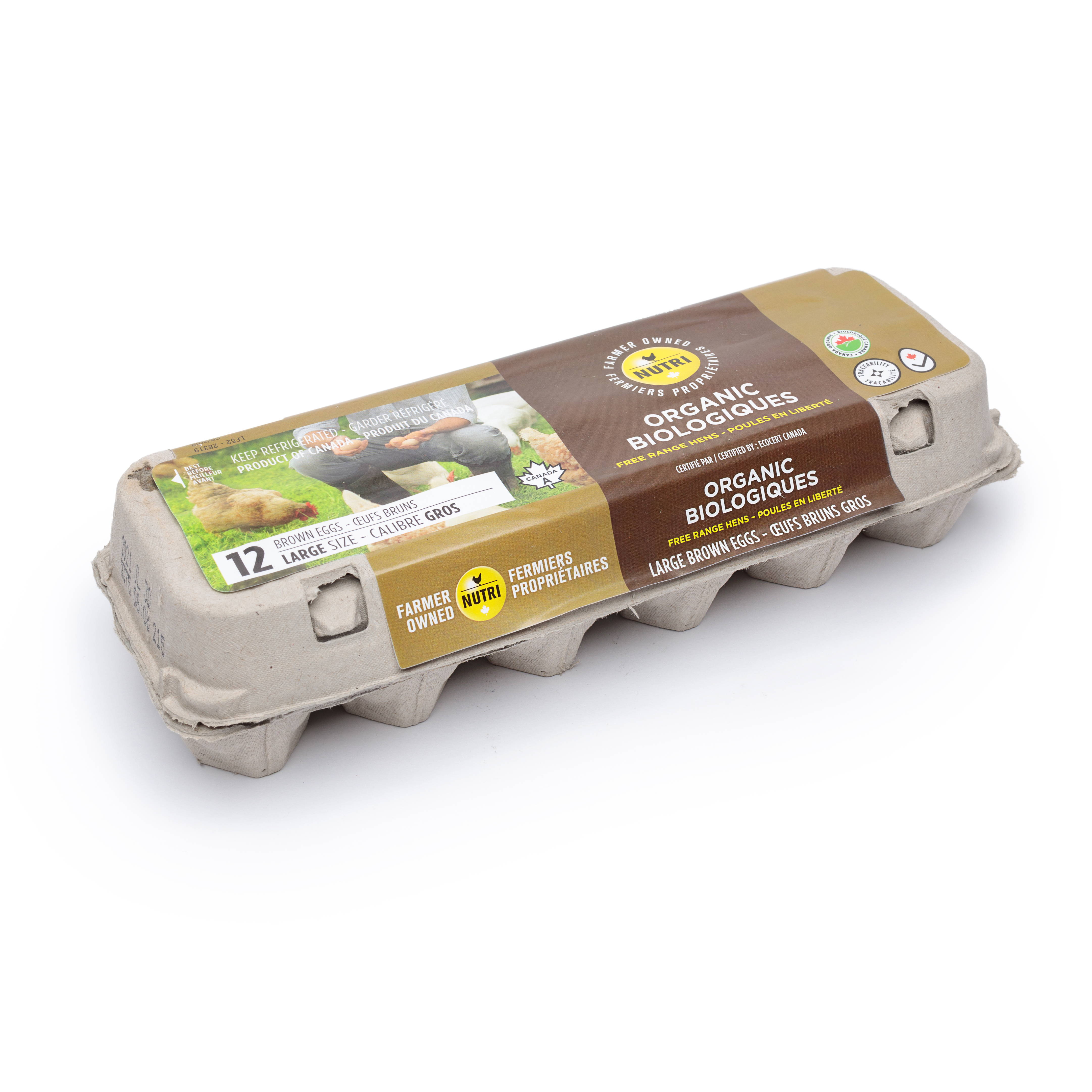Nutri-egg Organic Large Eggs
