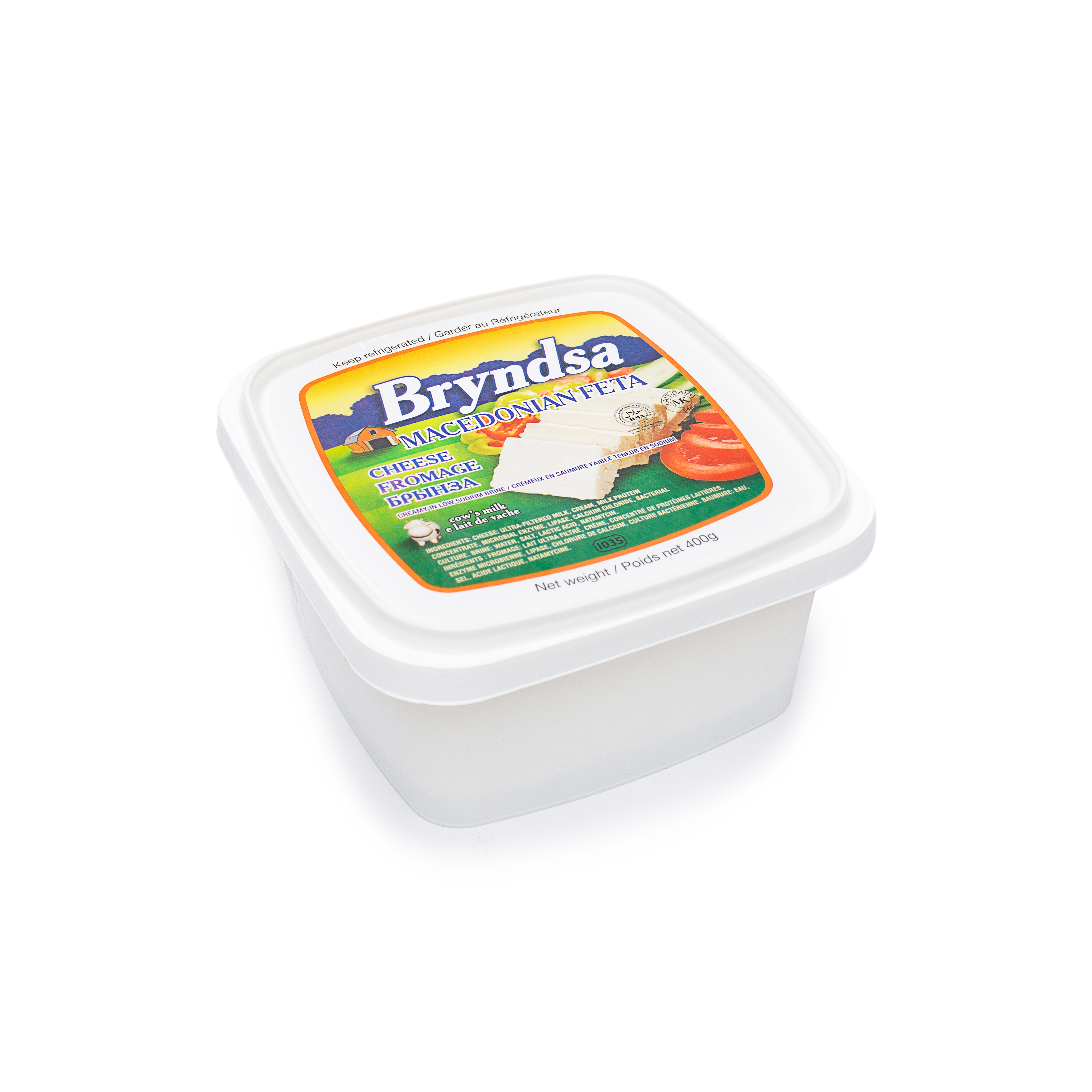 Creamy Feta Cheese (Cow and Goat)