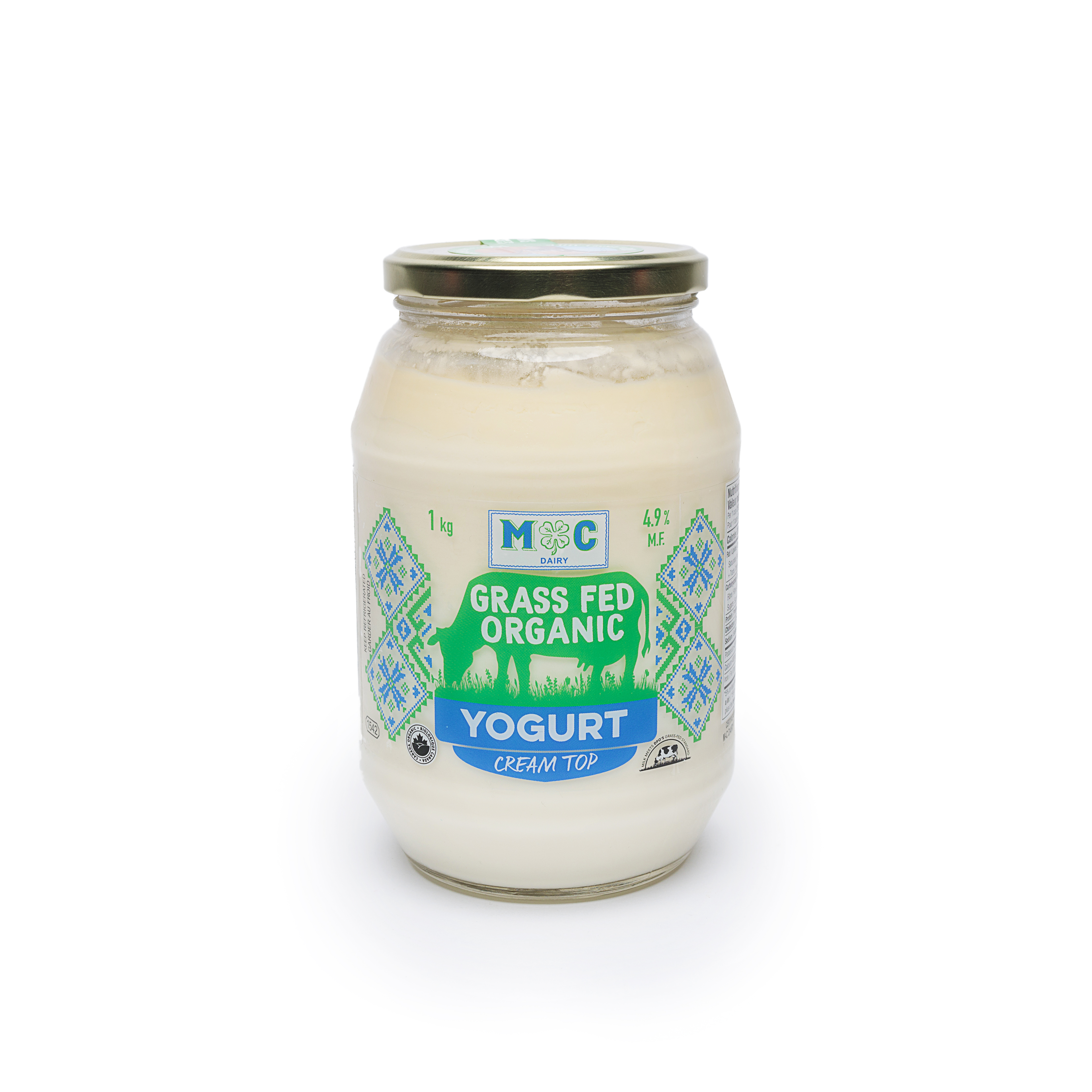 M-C DAIRY GRASS FED ORGANIC JERSEY YOGOURT