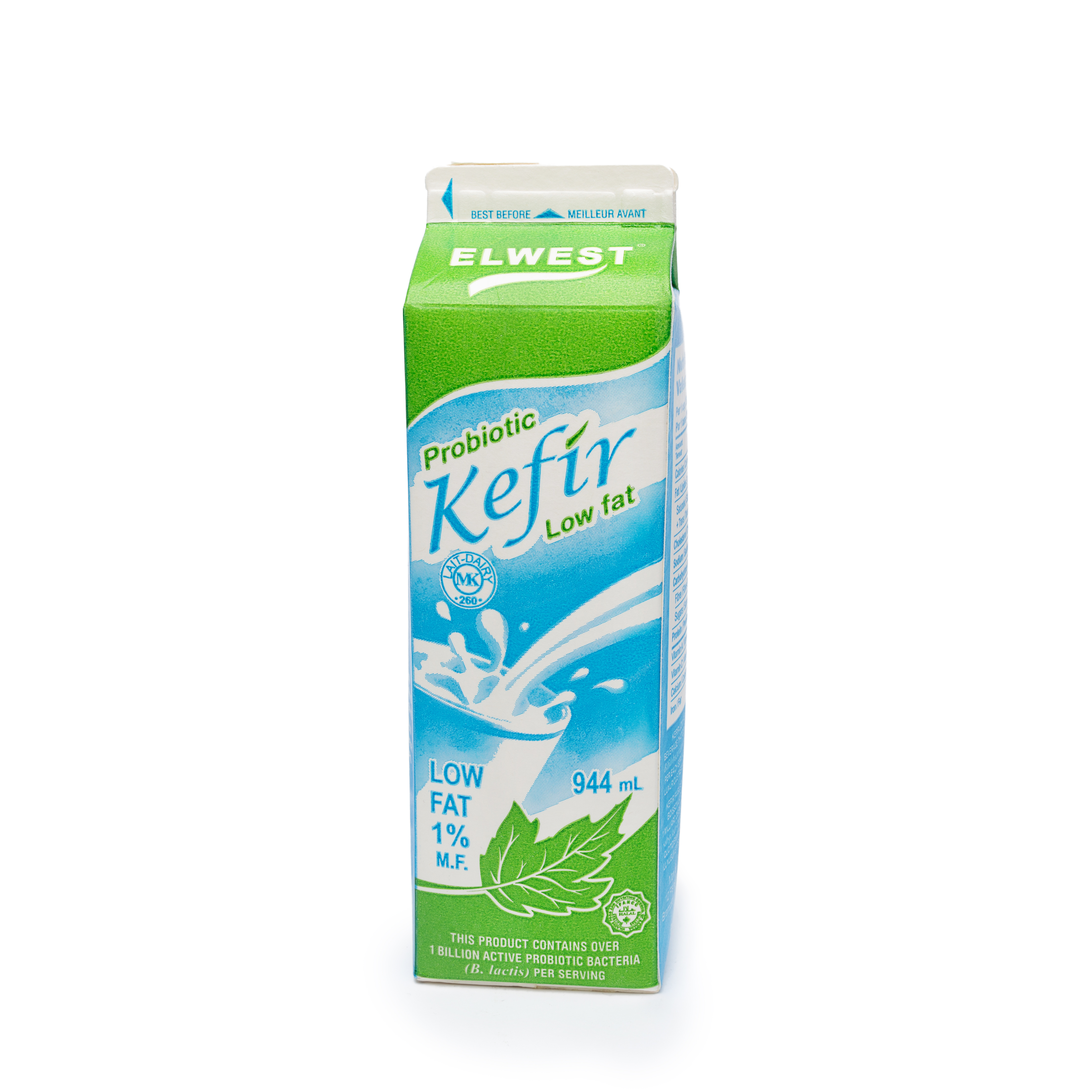 Elwest Probiotic Kefir Low Fat 1% (944ml)