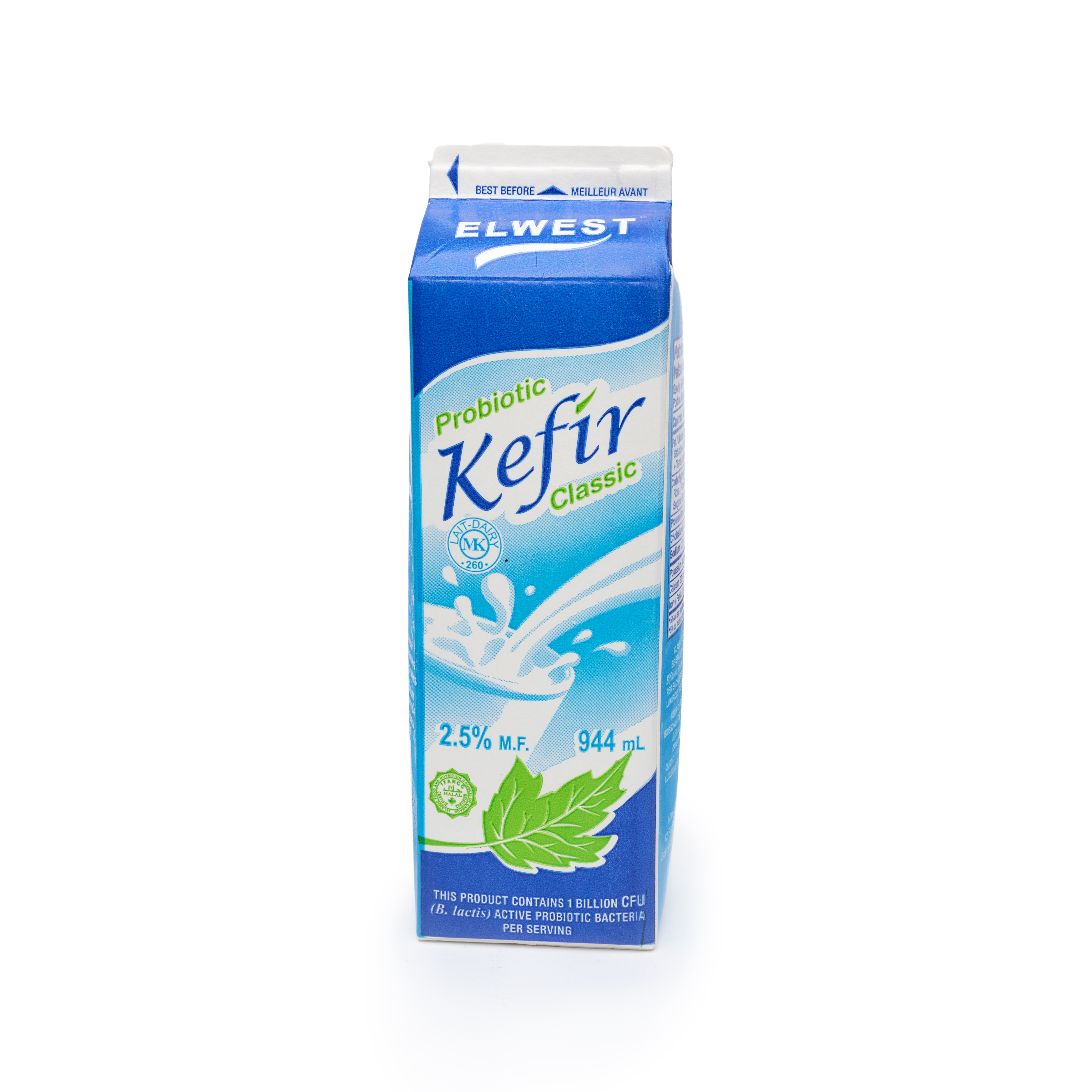 Elwest Probiotic Kefir Classic 2.5% (944ml)
