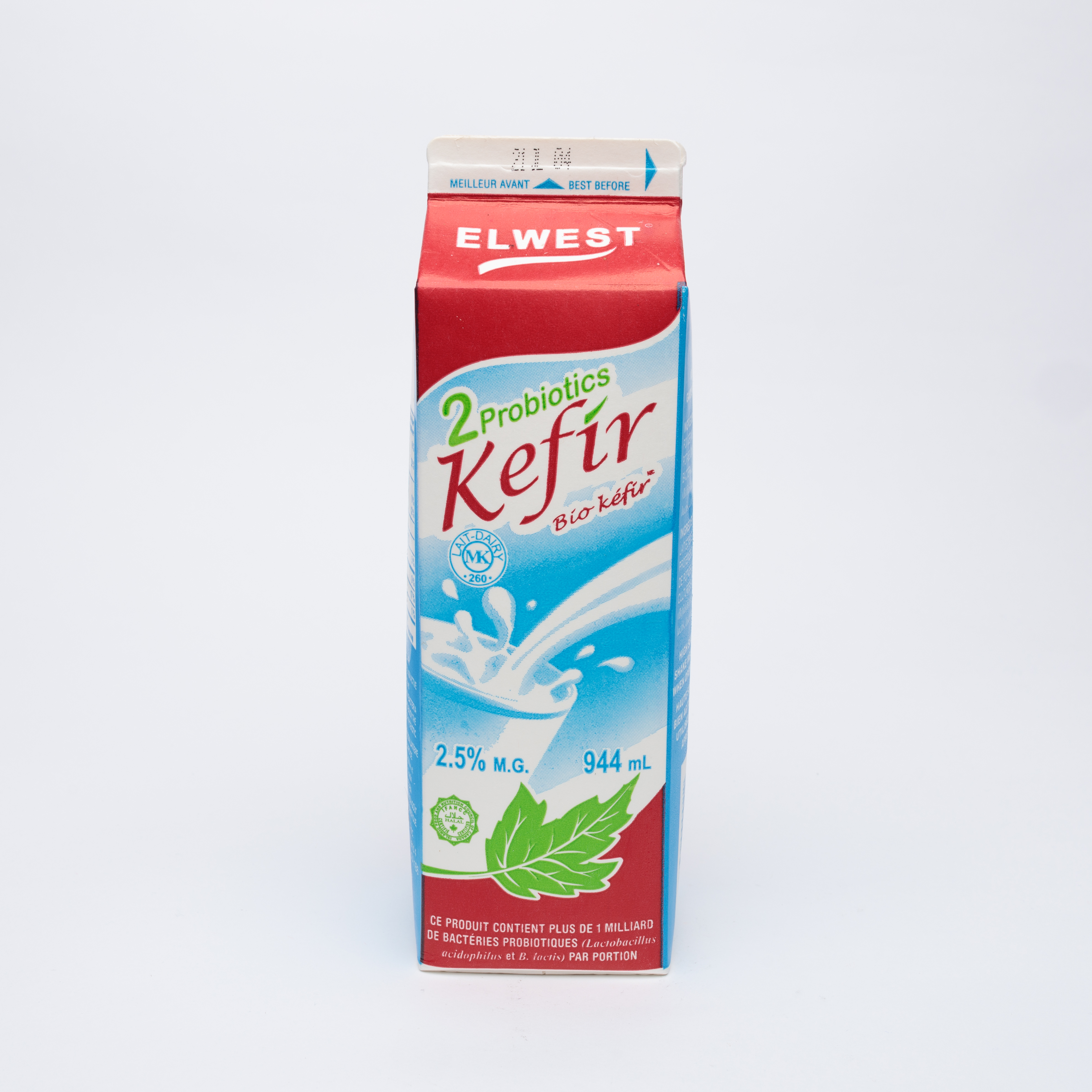 Elwest 2 Probiotic Kefir 2.5% (944ml)